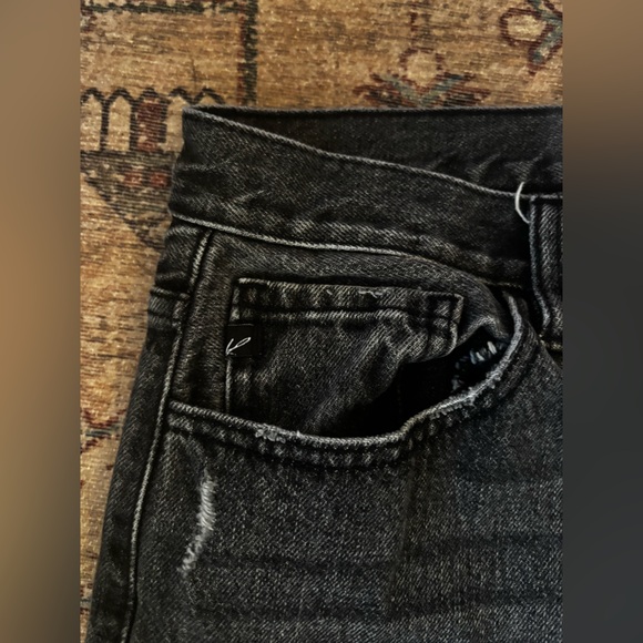 KanCan Estilo Distressed Skinny High Rise Black Jeans - Picture 5 of 7